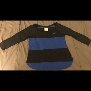 Medium Hollister 3/4 length sleeve top